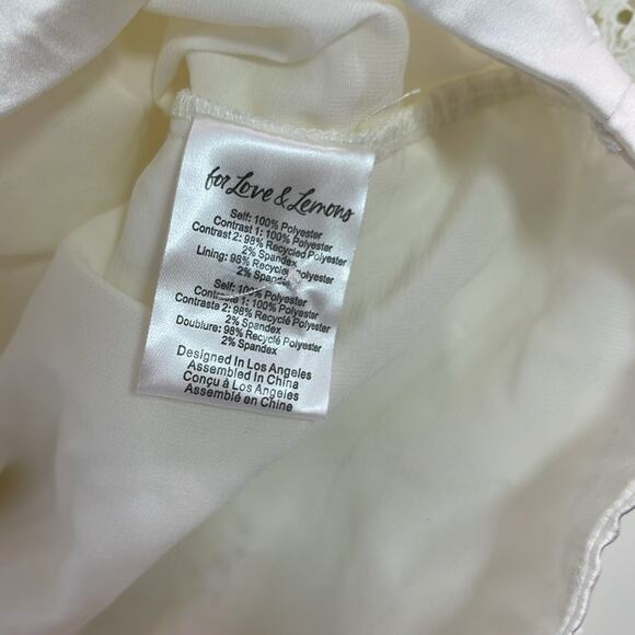 For Love And Lemons White Lace Maxi Dress - Picture 12 of 14